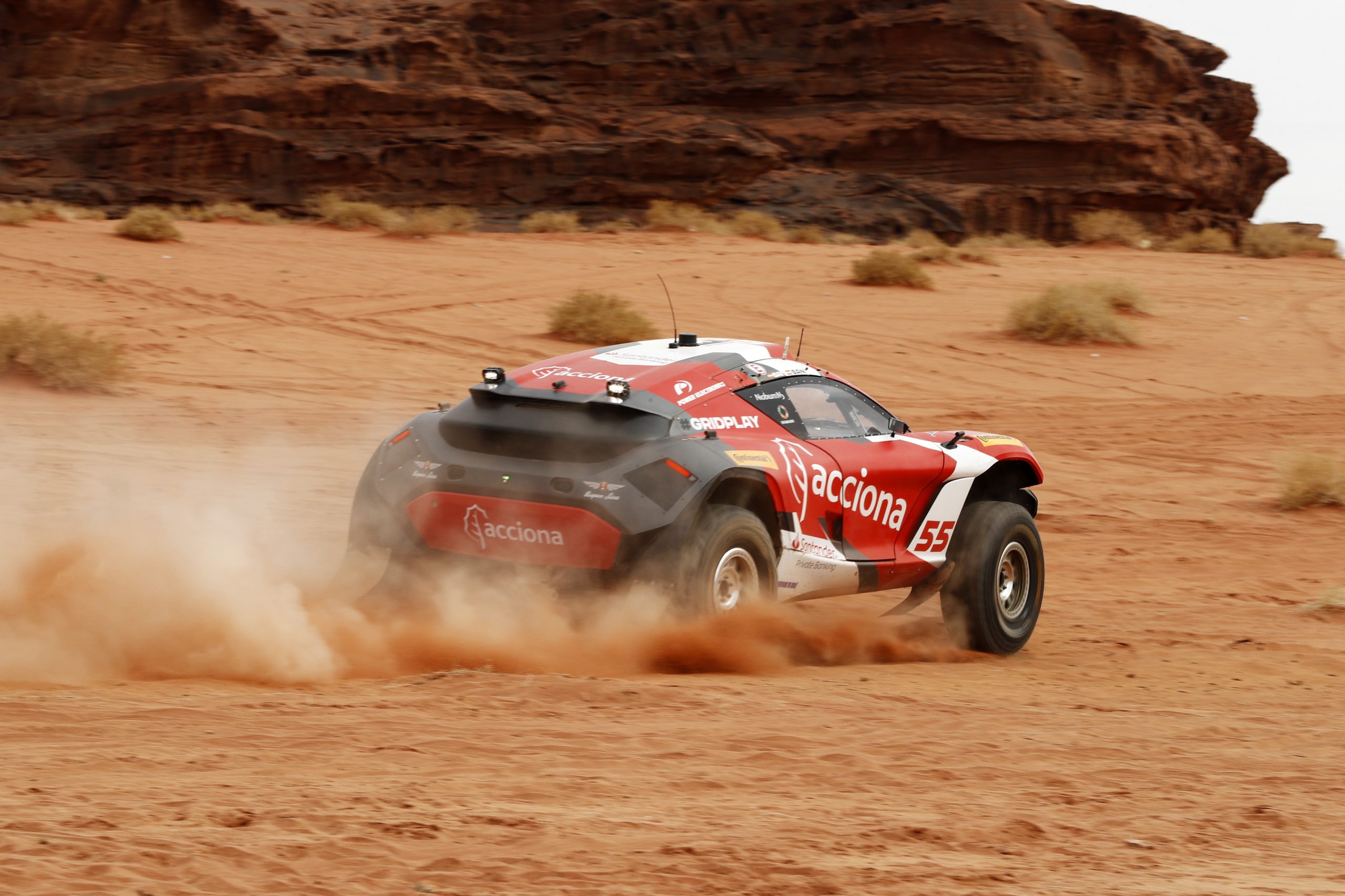 ACCIONA | SAINZ XE Team is second at the Desert X Prix, its best result to date, QEV