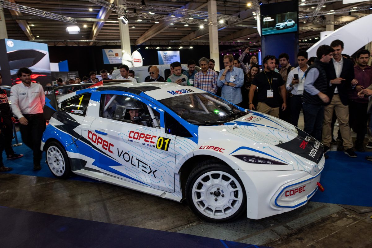 QEV Technologies and Copec brought to Chile the first electric rally car, QEV
