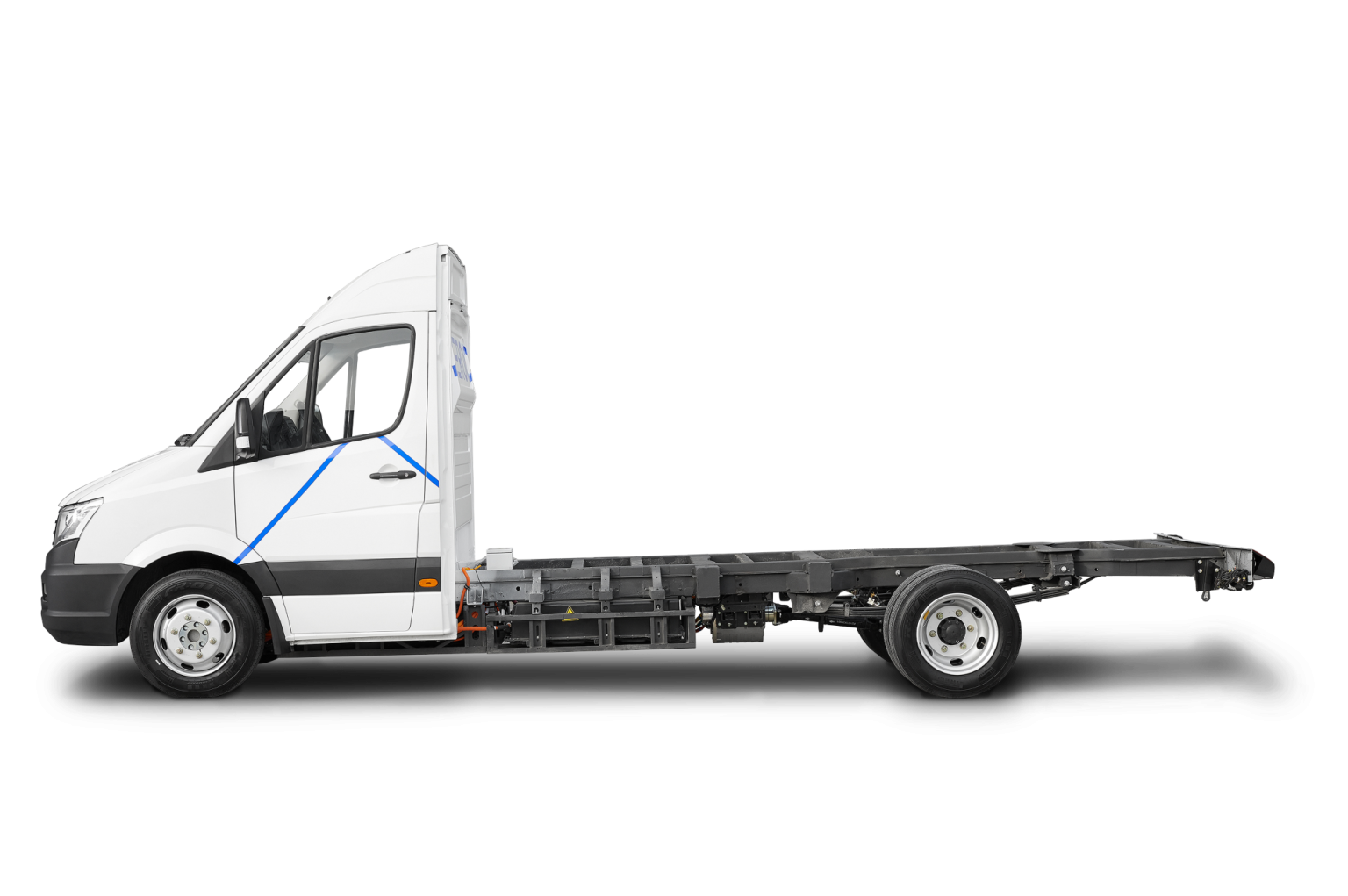 Transit Incomplete Vehicle Chassis cab | ZEROID Mobility | QEV Technologies